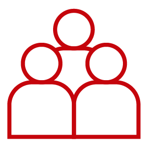 Three people icon