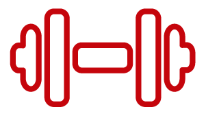Dumbbell icon