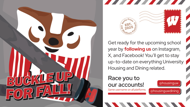 Follow us on social media